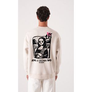 Trui met unieke en duurzame print op de rug |L