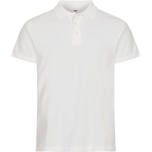 Clique Basic Polo - Offwhite - Maat XS