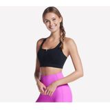 SKECHERS - Sportbeha - Zwart - Ademend & Naadloos