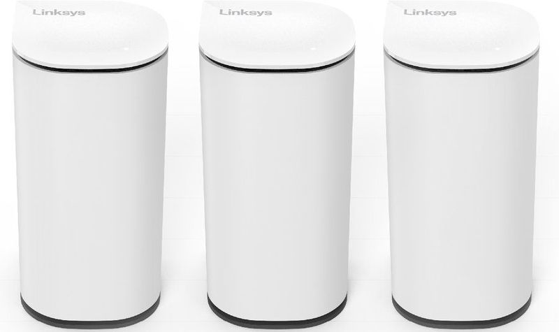 Linksys - Velop Micro 7 - Router - Wit - WiFi 7 - Dual-Band - 3-Pack