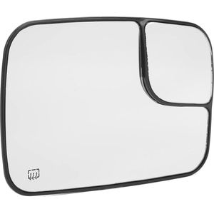 Links Passagier Verwarmd Zijspiegelglas - Vervangend Achteruitkijkspiegelglas voor DODGE RAM 1500 2500 3500 PICKUP 2005-2009 - Bestuurder Rechts