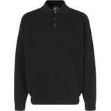 ID Polo Sweater Classic Heren Zwart - Maat XXL