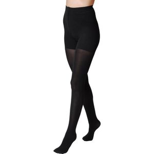 OMERO Form Up 50den Zwart Opaque matte Panty die afslankt en modelleert. (Zwart-S)