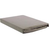 Hoeslaken Topper Beddinghouse Jersey-140 x 200 / 220 cm-BH Taupe
