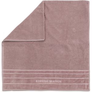 Riviera Maison Handdoeken 70x140 - RM Elegant Towel - Roze - 1 Stuks