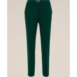 WE Fashion Dames slim fit pantalon met stretch