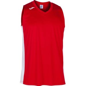 Joma Cancha III Basketbalshirt Heren - Rood / Wit | Maat: XL