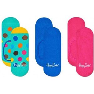 Happy Socks Liner Socks Big Dot 3-Pack
