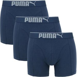 PUMA Lifestyle Sueded Cotton Boxer 3P Box Heren - S