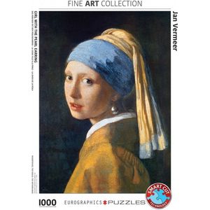 Eurographics Meisje met de parel - Johannes Vermeer (1000)
