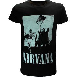 Nirvana Dips Photo Official Band T-Shirt - Officiële Merchandise
