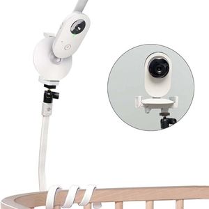 Equivera babyfoonhouder - Universal Flexible Twist Baby Video Monitor Holder Clip for Cot, Compatible with HB30 HB32 HB35 HB50, SCD843/26 SCD833/26, Vtech VM3250 VM819
