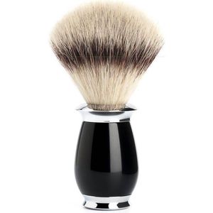 MÜHLE - Purist - Scheerkwast - Zwart - Silvertip Fibre Synthetisch