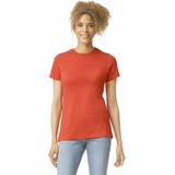 Gildan - Softstyle CVC - Dames-T-shirt - Zacht - 60% Katoen / 40% Polyester