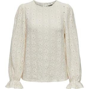 Jacqueline de Yong Blouse Jdywillow L/s Blouse Jrs Exp 15334500 Cloud Dancer Dames Maat - XL