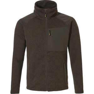 Rovince Fleece Vest Heren - Kleur Donkergroen - Maat S - Winddicht