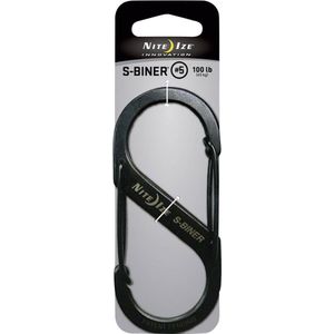 NITE Ize NI-SB5-03-01 Karabijn S-Biner Gr. 5 111 mm x 49 mm 1 stuk(s)