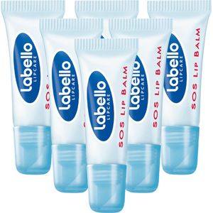Labello Lipcare SOS Lip Balm 10ml x 6