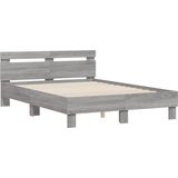 vidaXL-Bedframe-met-hoofdeinde-grijs-sonoma-eiken-120x190-cm