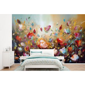 Bloemen - Kunst - Natuur - Olieverf