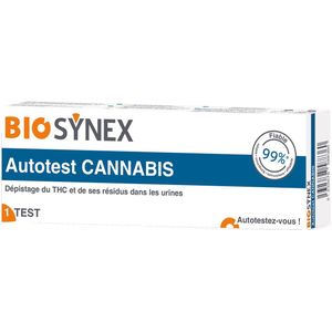 BioSynex Cannabis-Zelftest - Urinetest - Drugstest - Gevoelig: 50 ng/ml - Snel en Betrouwbaar - THC Detectie Kit