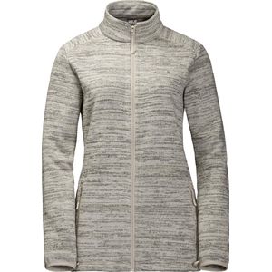 Jack Wolfskin Aquila Altis Women - dames - fleecevest - maat L - grijs