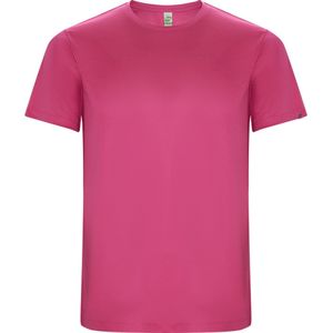 Fuchsia 4 Pack Unisex ECO CONTROL DRY sportshirt korte mouwen 'Imola' merk Roly maat M