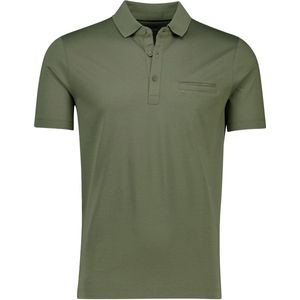 Pierre Cardin - Poloshirt - Groen - Korte Mouw - 3-knoopssluiting