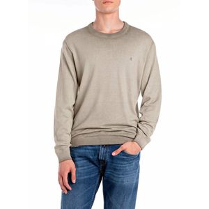 Replay - UK4705.000.G20785A - Trui - Beige - 100% Katoen