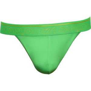 Garçon Bamboo Thong Green - MAAT S - Heren Ondergoed - String voor Man - Mannen String