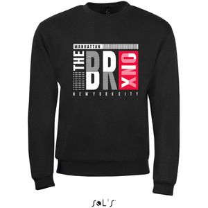 Sweatshirt 359-24 The Bronx Zwart
