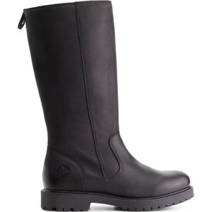 Travelin' Brusand - Hoge dameslaarzen - 100% nubuck - Dames boots - Zwart