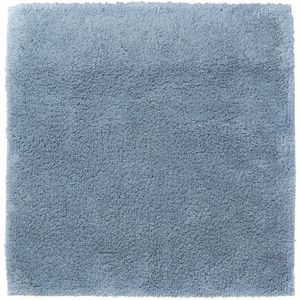 Casilin Havana - Antislip Badmat- Toiletmat vierkant - Jeans Blauw - 60 x 60 cm