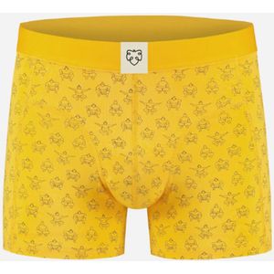 A-dam Boxershort Tinus kleur geel maat S