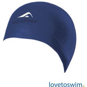Aquafeel Siliconen Zwemcap Pro Marine Blauw