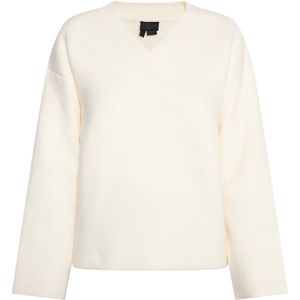 Gebreide Trui - Effen - Viscose - Lange Mouw - Normale Pasvorm