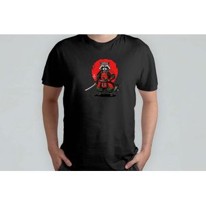 Noodle Samurai - T Shirt - Japanese - Anime - Vibes - KawaiiCulture - MangaMagic - OtakuWorld - SakuraSeason - Japanse - KawaiiCultuur - OtakuWereld - SamuraiGeest - Funny - Sushi