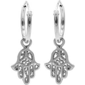 Nenalina Damen Armband 925 Sterling Silber, Hand der Fatima Schutz Armbänder für Frauen