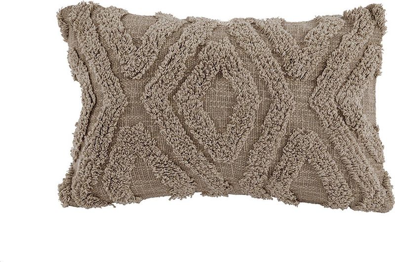 Tiseco Home Studio - Sahara - Sierkussen - Taupe - 30 x 50 cm