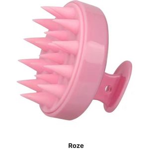 Scalp massager - siliconen haarborstel
