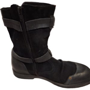 REPLAY-LAARS-LEADER-BLACK-SUEDE/LEER-43