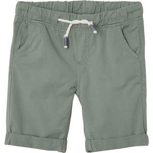 Vertbaudet - Jongensbermuda - Gekleurd - Taille Verstelbaar - Katoenen Popeline