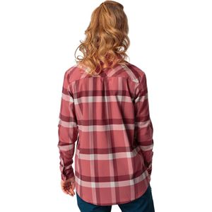 Vaude - Farsund III - Overhemd - Geruit - Lange Mouwen