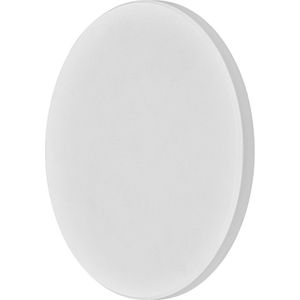 Braytron PALERMO -Decoratieve LED - Wandlamp Ronde-Wit -Waterdicht IP65- 12W -1160 lm- 3000K Warm wit licht