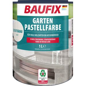BAUFIX Tuin - & Steigerhoutbeits lichtgrijs 1 Liter