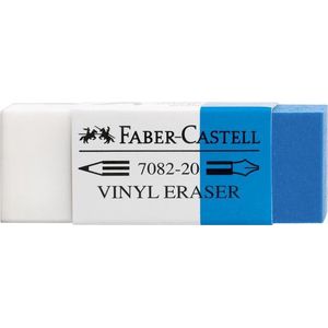 Faber-Castell gum - Combi 7082-20 - plastic - voor grafietpotloden en inkt - FC-188220