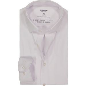 OLYMP - 24/7 Level 5 - Body Fit Overhemd - Wit - Strijkvriendelijk