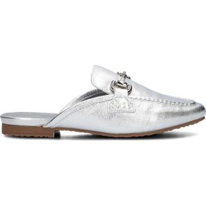 Blasz - Muiltjes - Grijs - Leer - Zilverkleurig Element