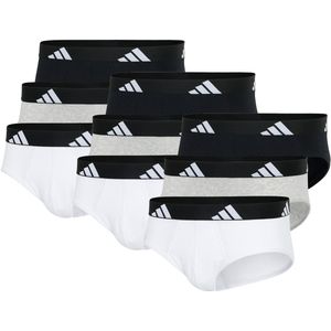 Adidas Basic Brief Heren Herenondergoed Slip Ondergoed, set van 9