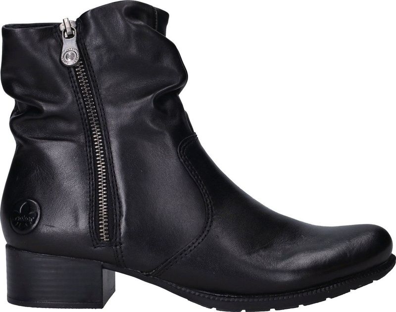 Rieker - 78656 - Enkellaarzen - Zwart